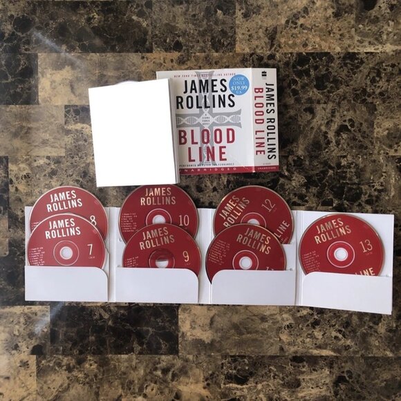 Bloodline: A Sigma Force Novel Unabridged 2012 James Rollins Audiobook 13 CDs - Picture 4 of 9